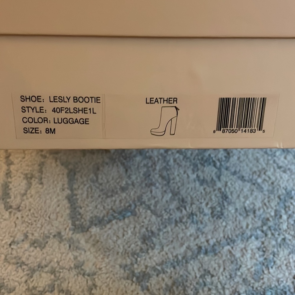 Michael Kors Luggage Lesly Boots - Picture 6 of 6